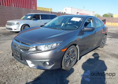 2018 Honda Civic Ex-T from USA, damaged, VIN JHMFC1F31JX014277
